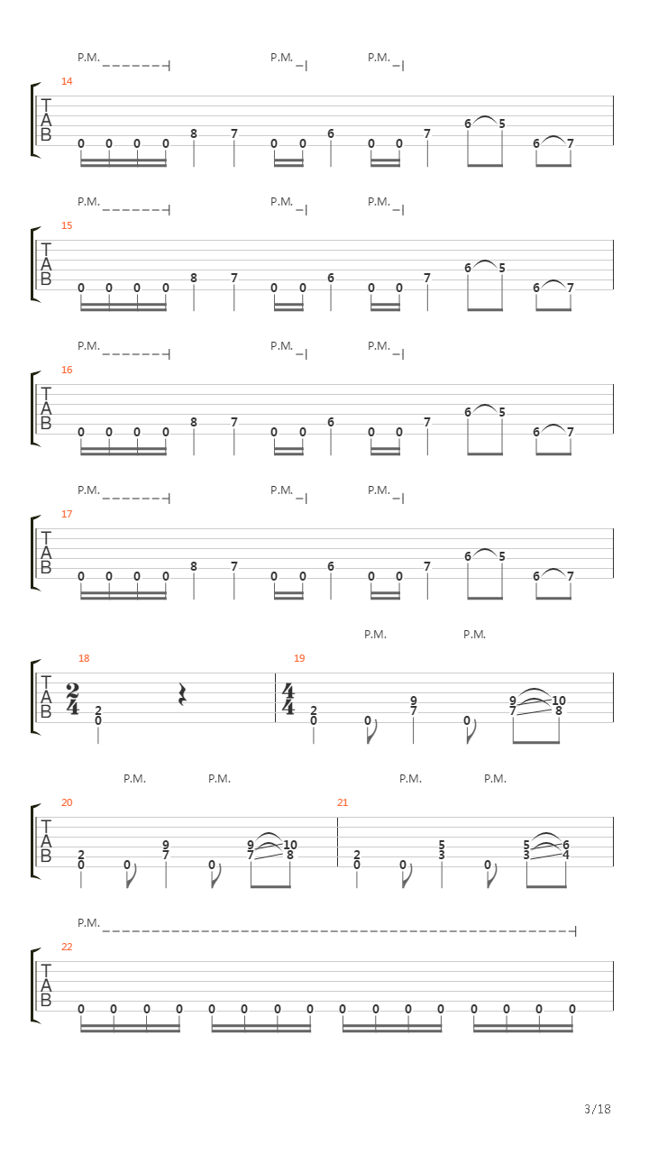 Miami吉他谱