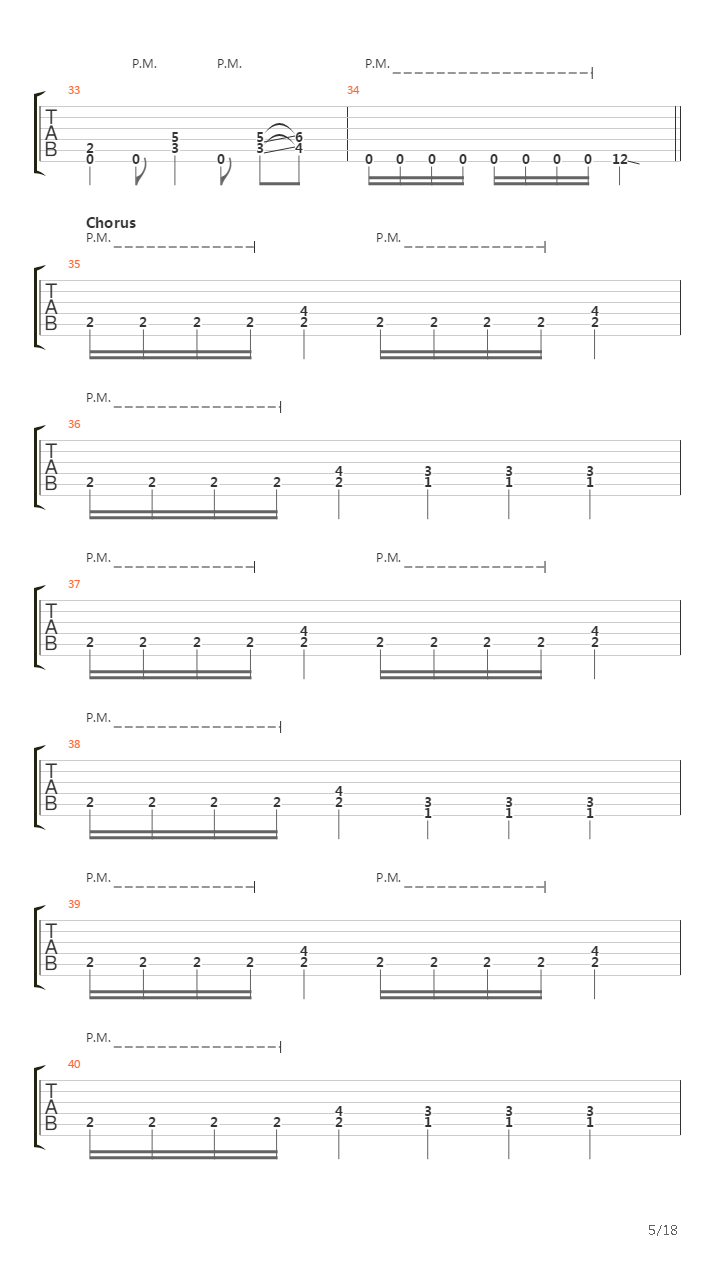 Miami吉他谱