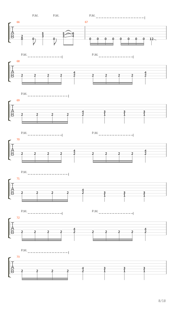 Miami吉他谱