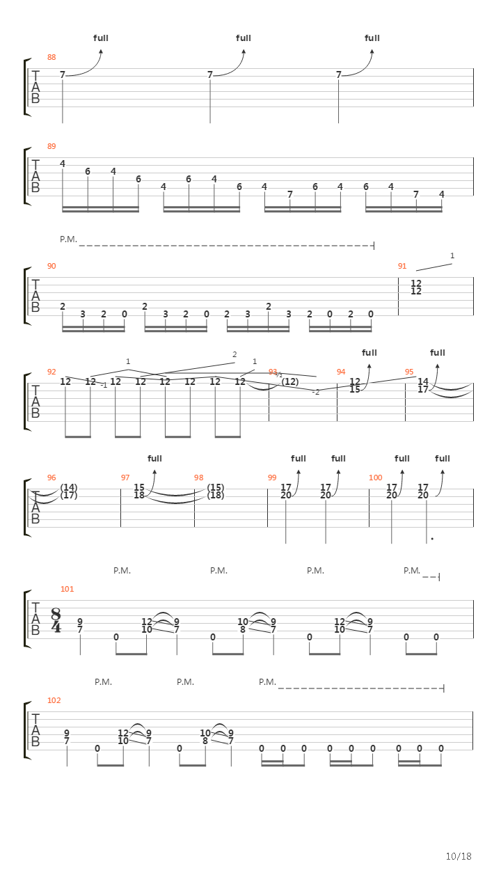 Miami吉他谱