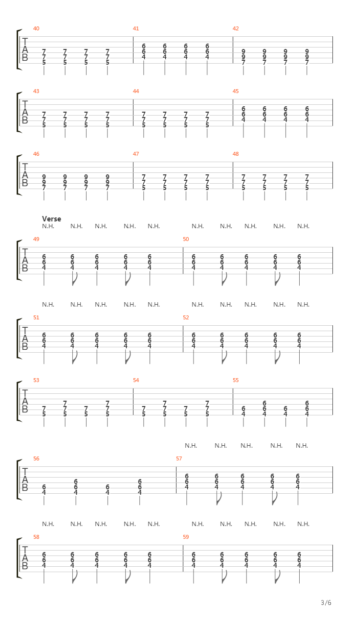 Usa吉他谱