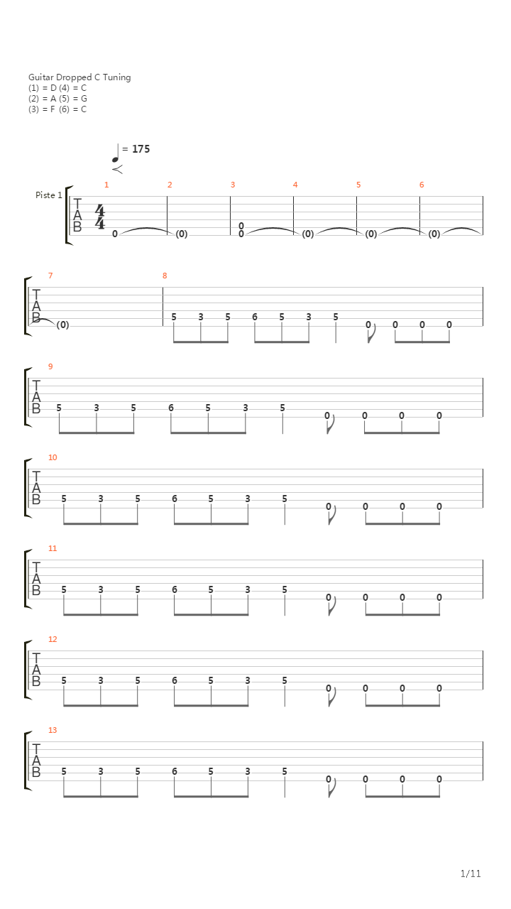 Doen吉他谱