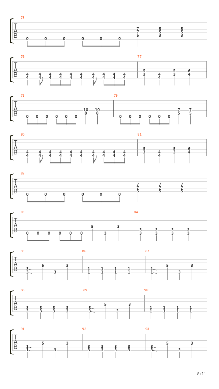 Doen吉他谱