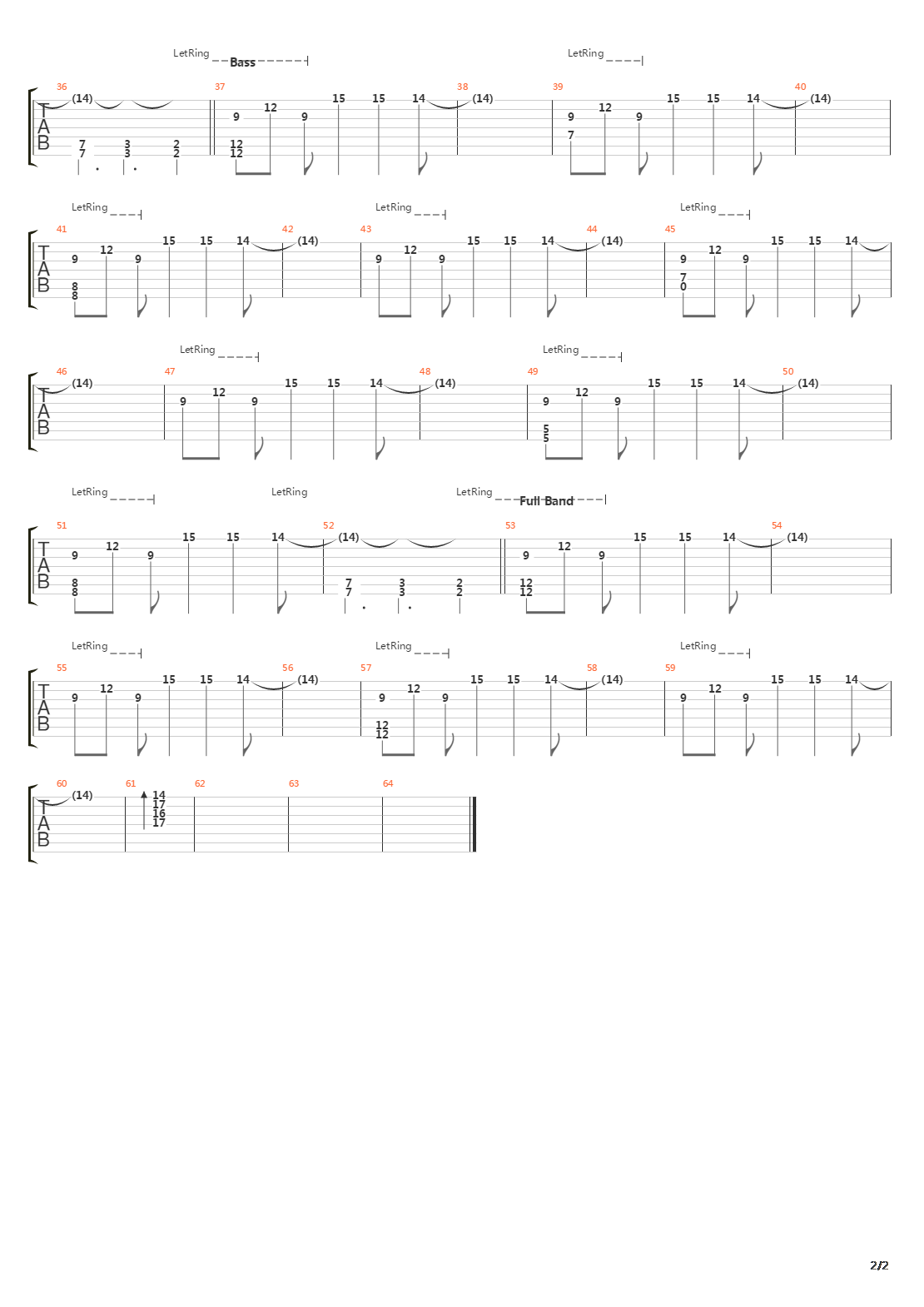 The Origins Of Ruin吉他谱