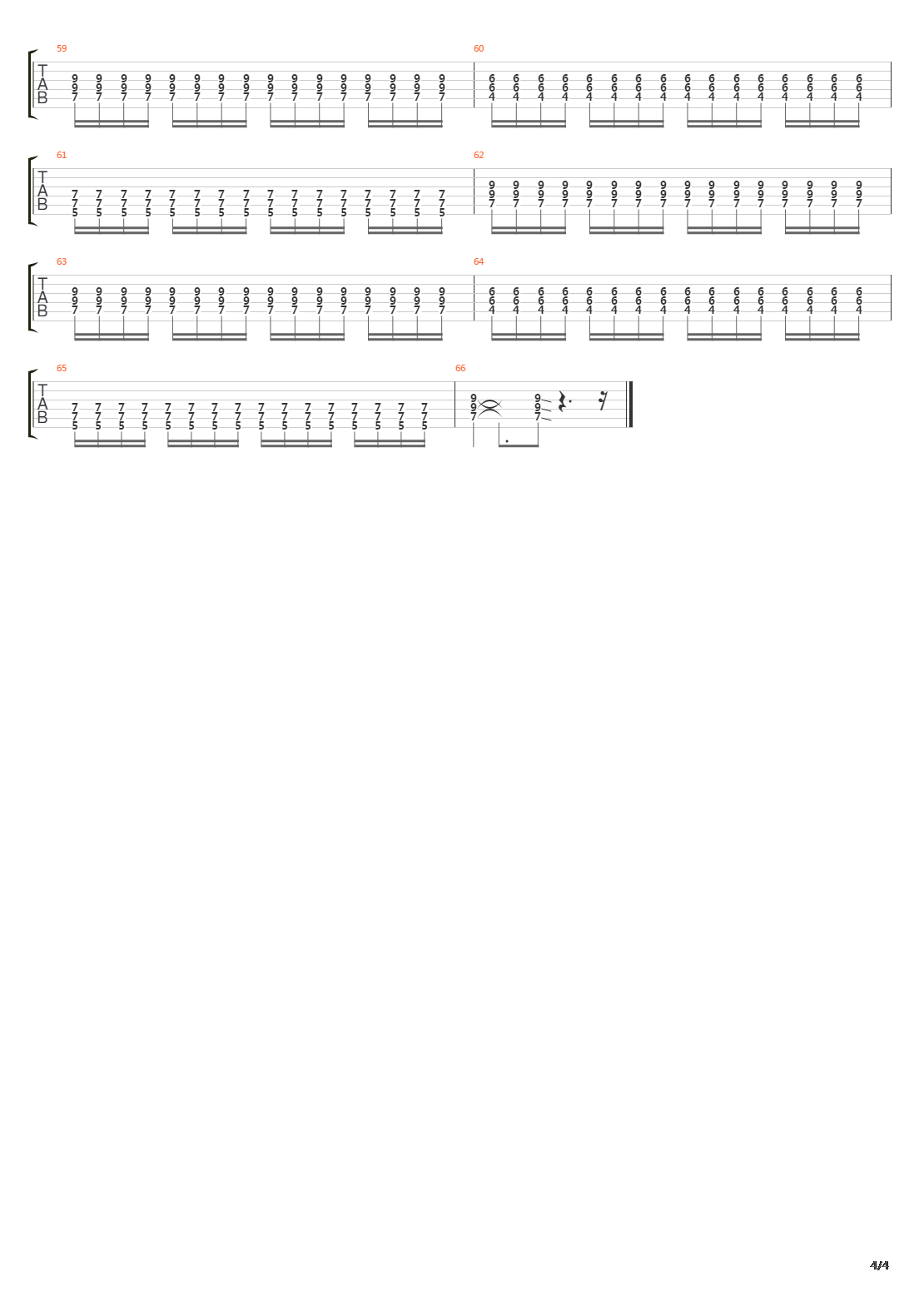 Lift吉他谱