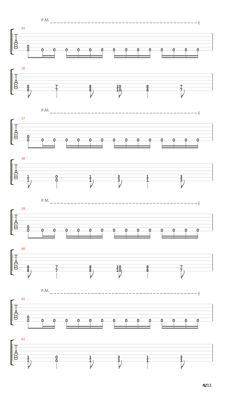 Persevere And Overcome吉他谱