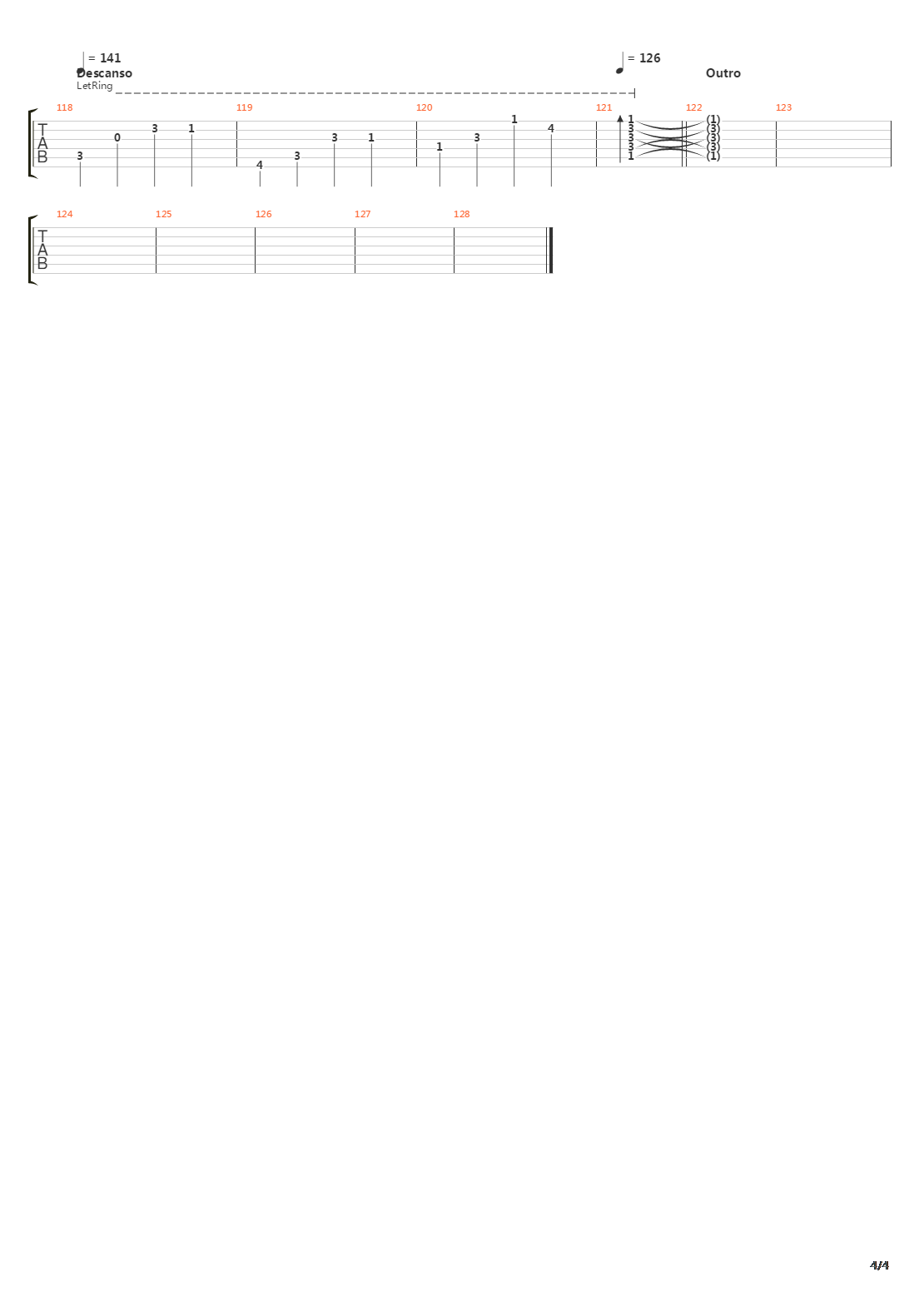 Sabes吉他谱
