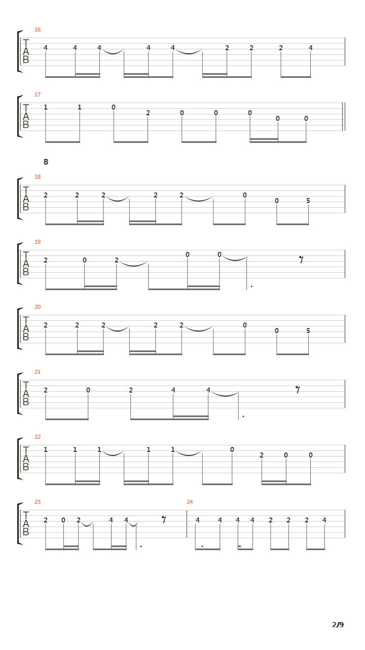 Sakura吉他谱