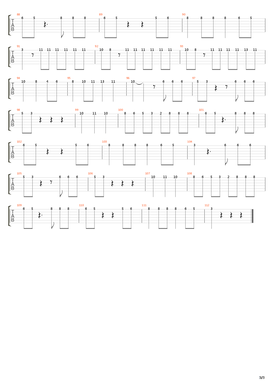 O Sarracino吉他谱