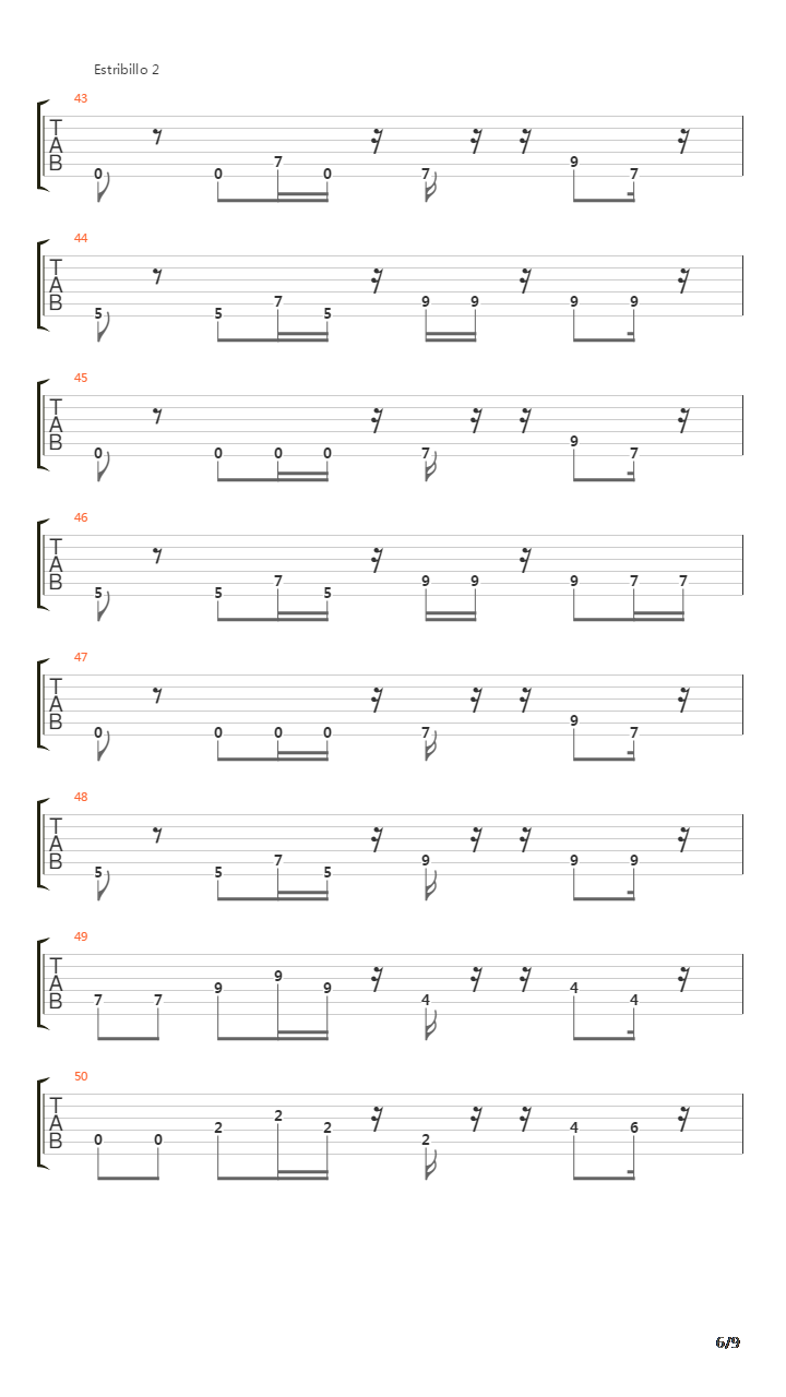 La Verdad吉他谱