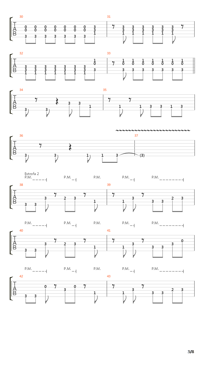 Perdiste吉他谱