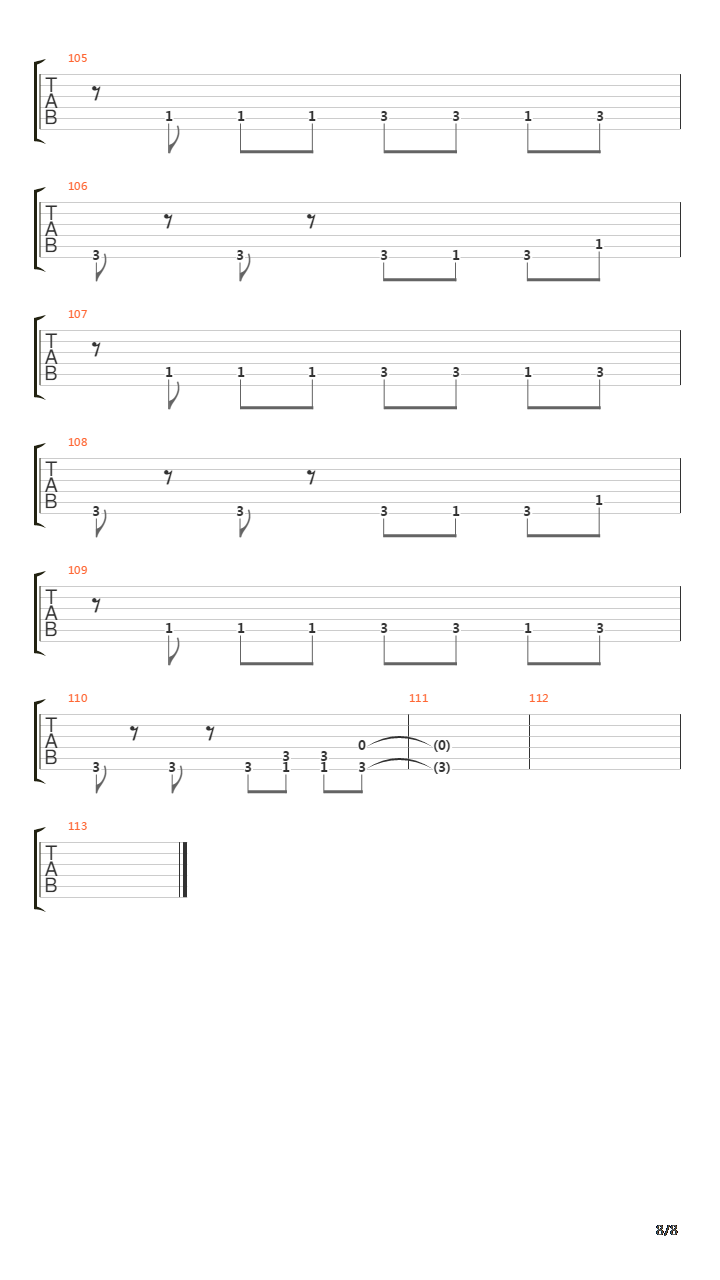 Perdiste吉他谱