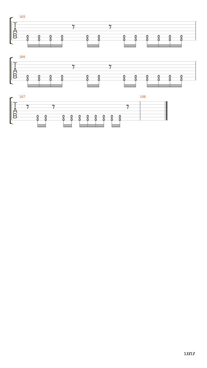 Fallback Rewind吉他谱