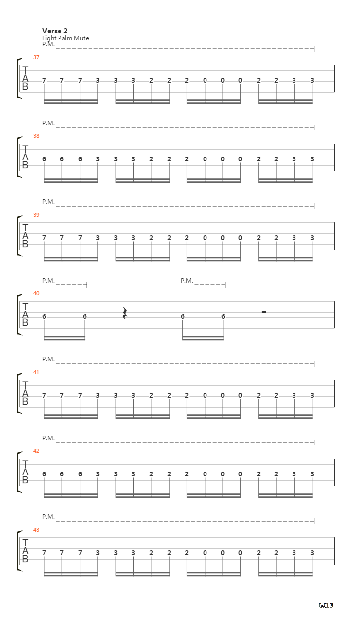 Modified Lie吉他谱