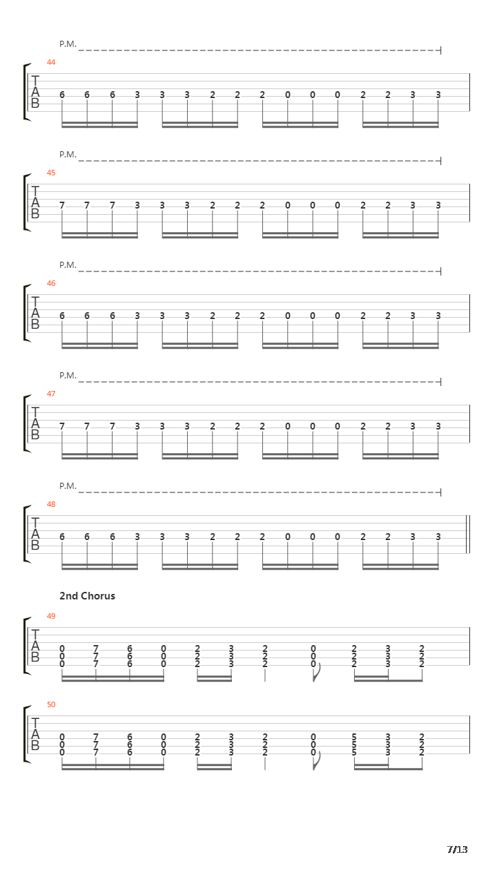 Modified Lie吉他谱