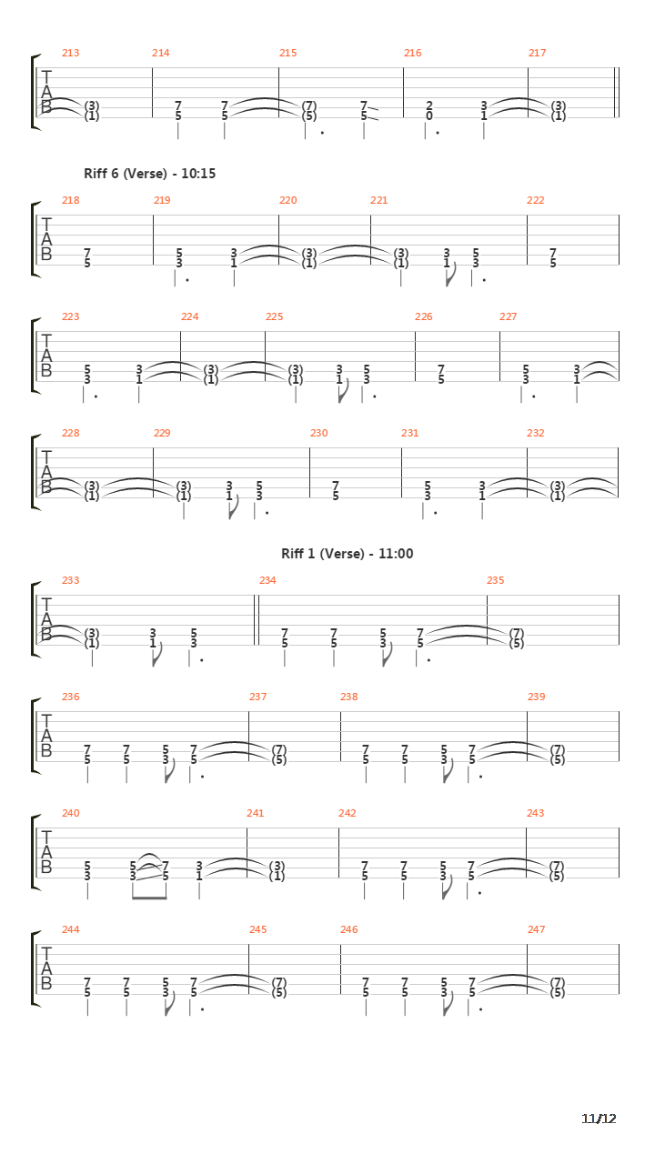 Strange Horizon吉他谱