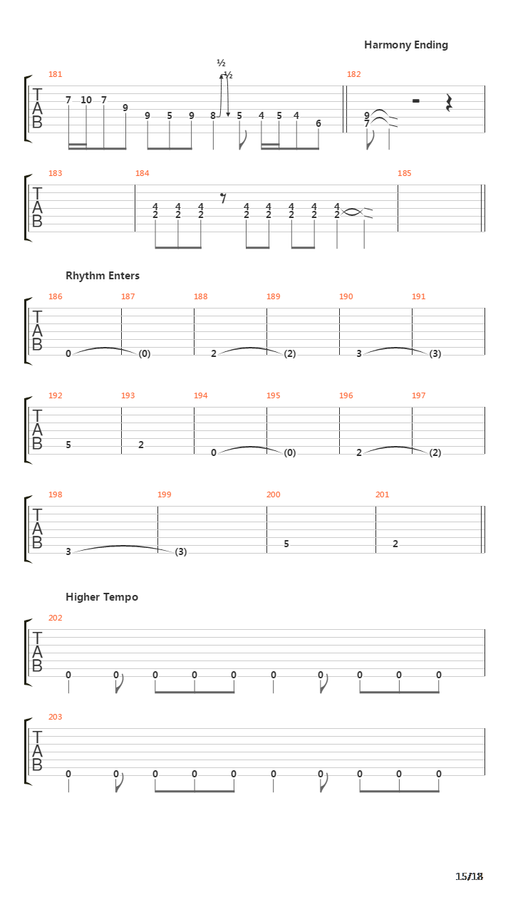 A Debt Owed To The Grave吉他谱