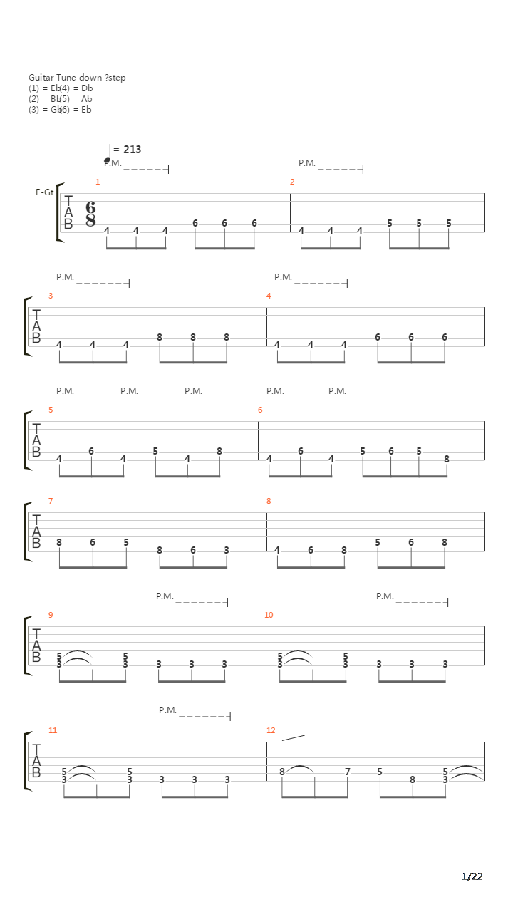 Across Forests And Fjords吉他谱