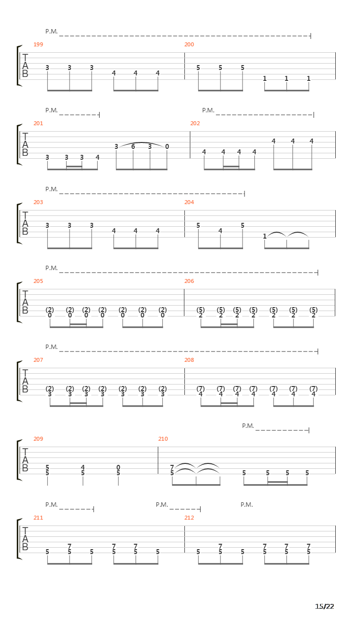 Across Forests And Fjords吉他谱