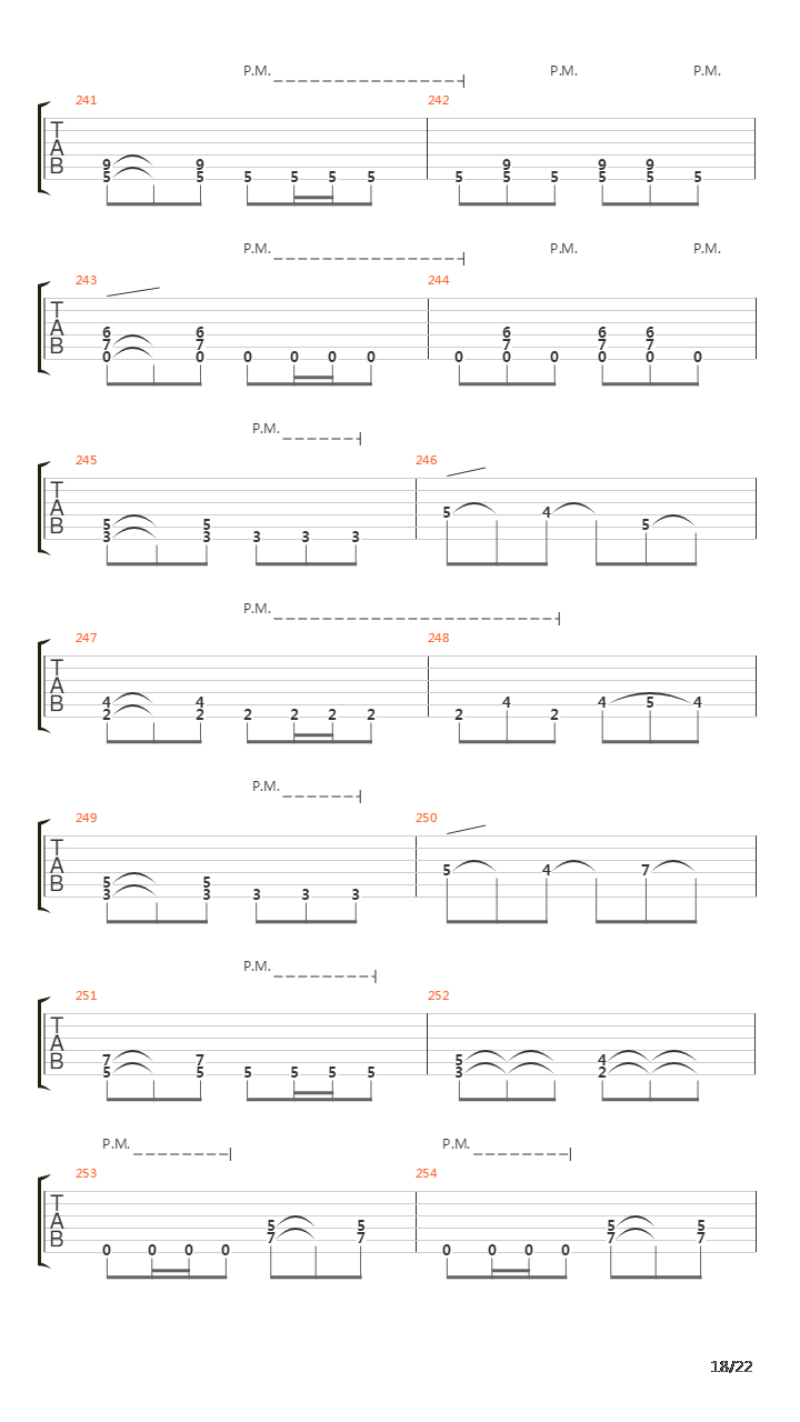 Across Forests And Fjords吉他谱