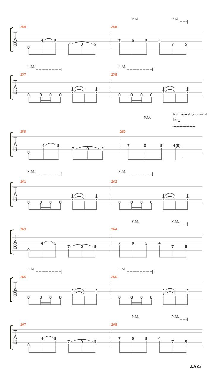 Across Forests And Fjords吉他谱