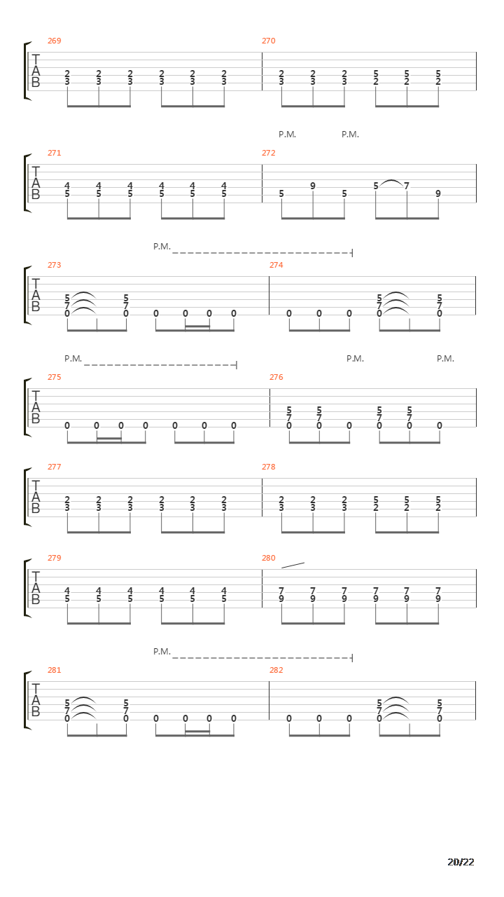 Across Forests And Fjords吉他谱