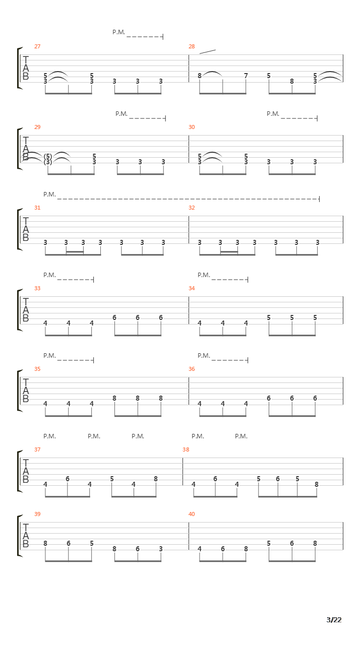 Across Forests And Fjords吉他谱