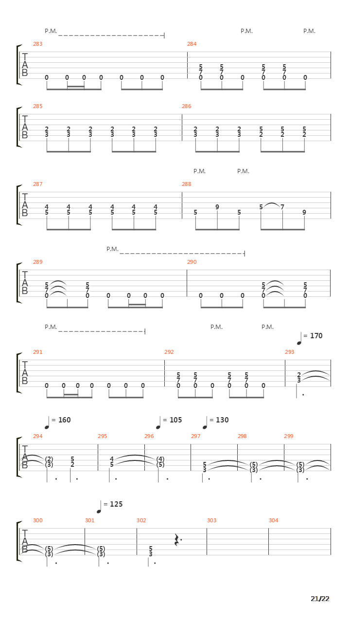 Across Forests And Fjords吉他谱