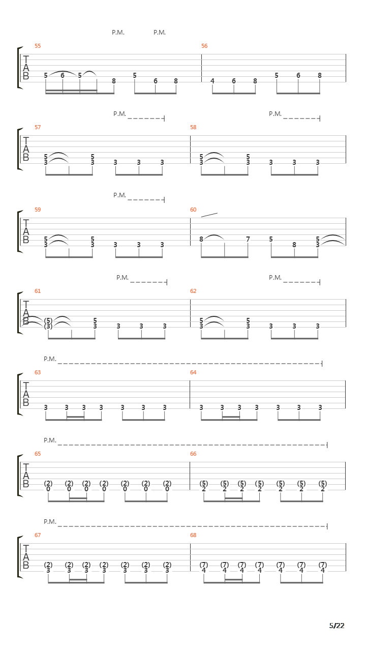 Across Forests And Fjords吉他谱