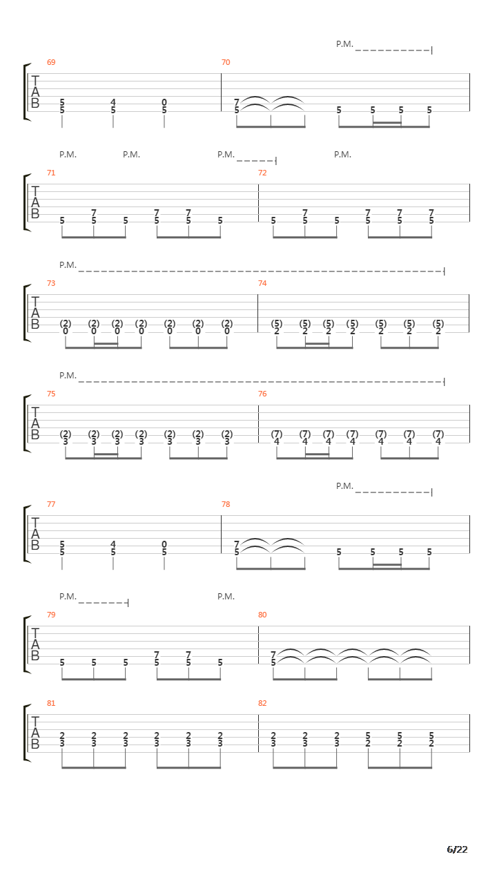 Across Forests And Fjords吉他谱