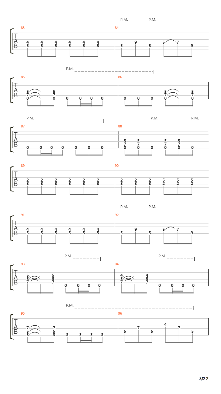 Across Forests And Fjords吉他谱