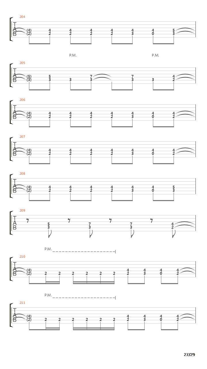 Anthem Of The Betrayed吉他谱