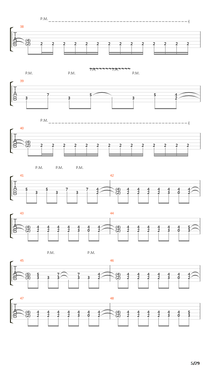 Anthem Of The Betrayed吉他谱