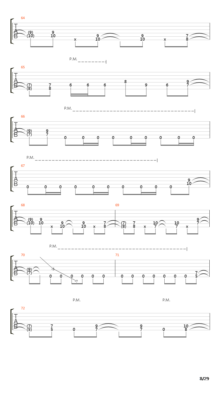 Anthem Of The Betrayed吉他谱