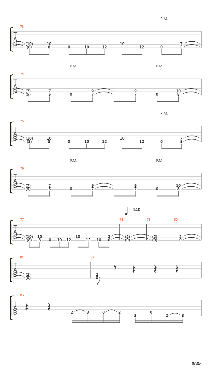 Anthem Of The Betrayed吉他谱