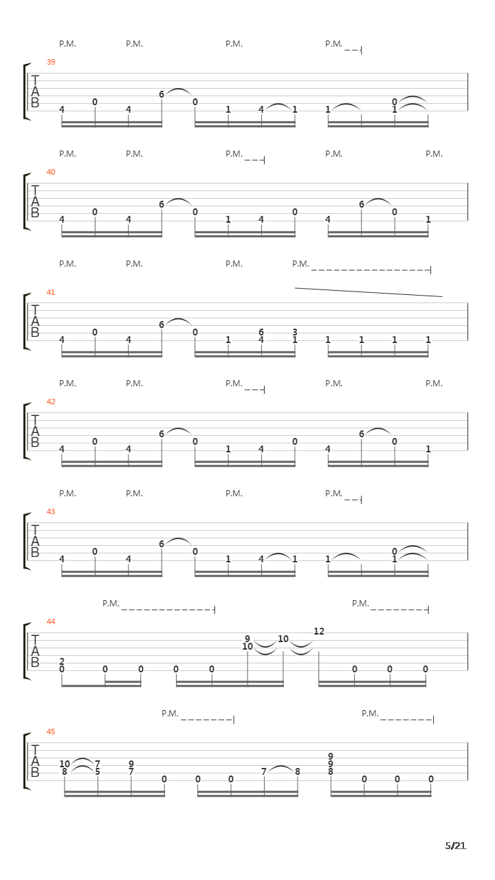 Archfiend吉他谱