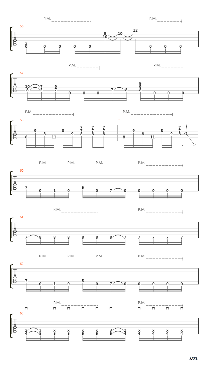 Archfiend吉他谱