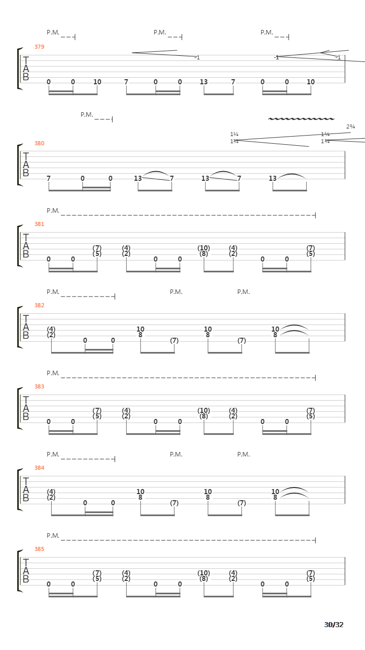 Fields Of Predation吉他谱