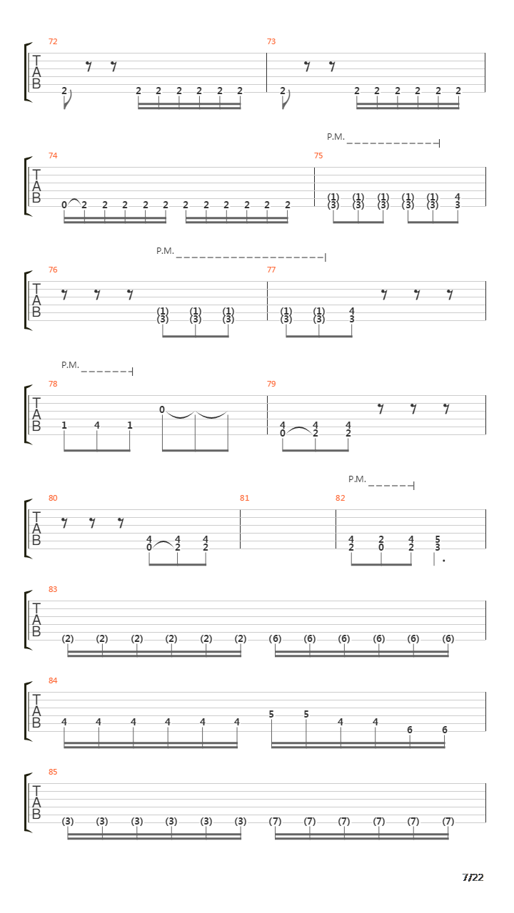 Spurn The Outstretched Hand吉他谱