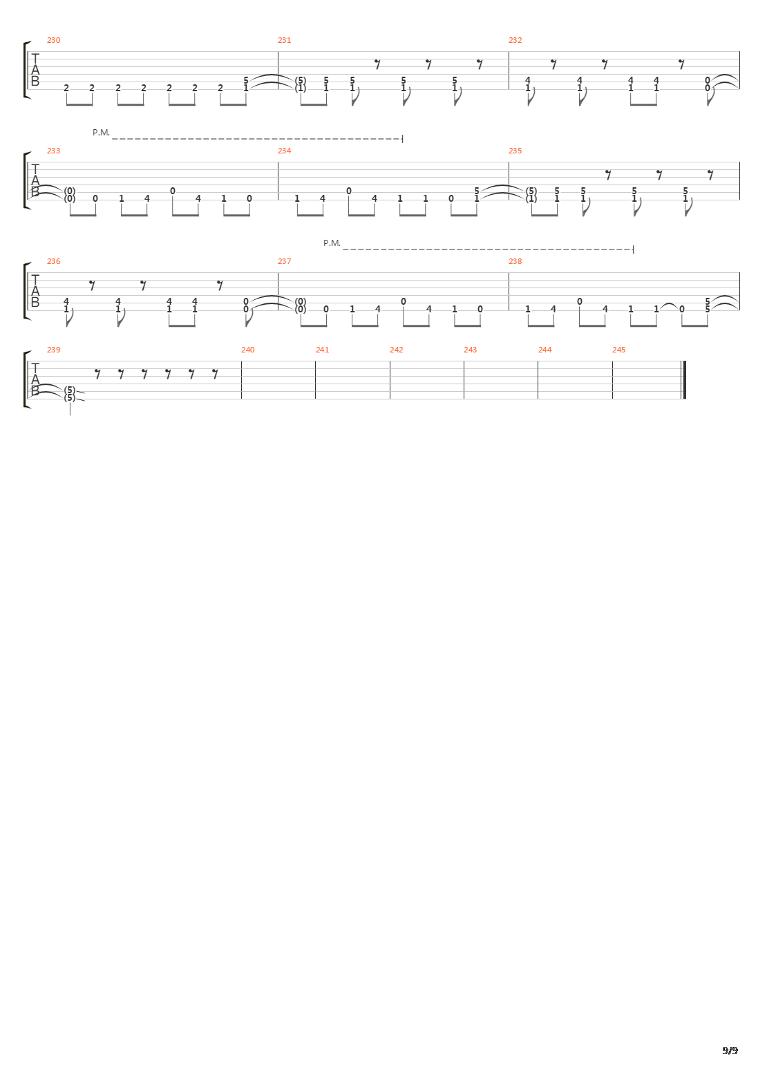 The Grip Tightens吉他谱