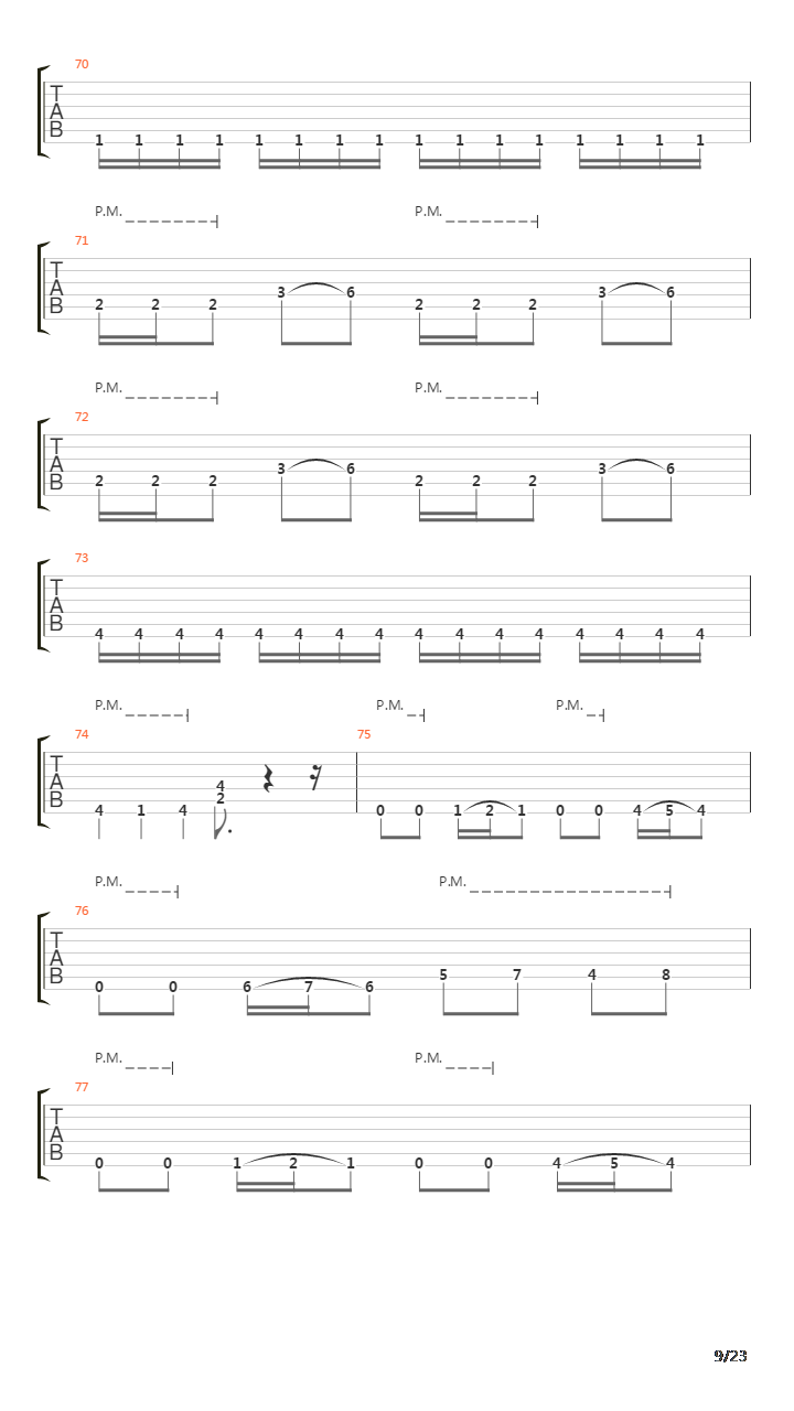 Unattained吉他谱