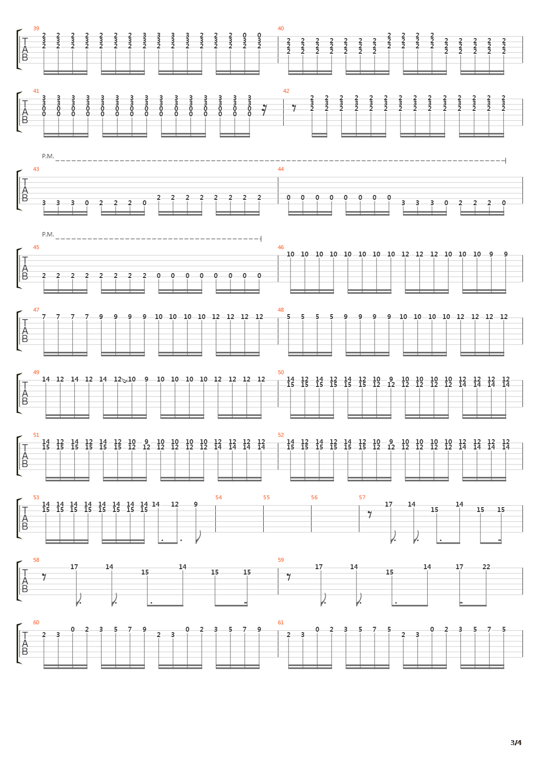 Portions For Foxes吉他谱