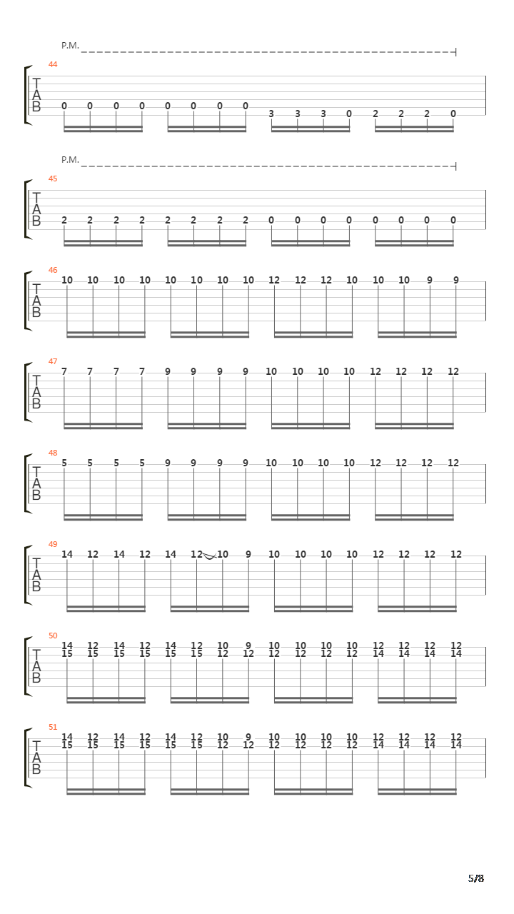 Portions For Foxes吉他谱