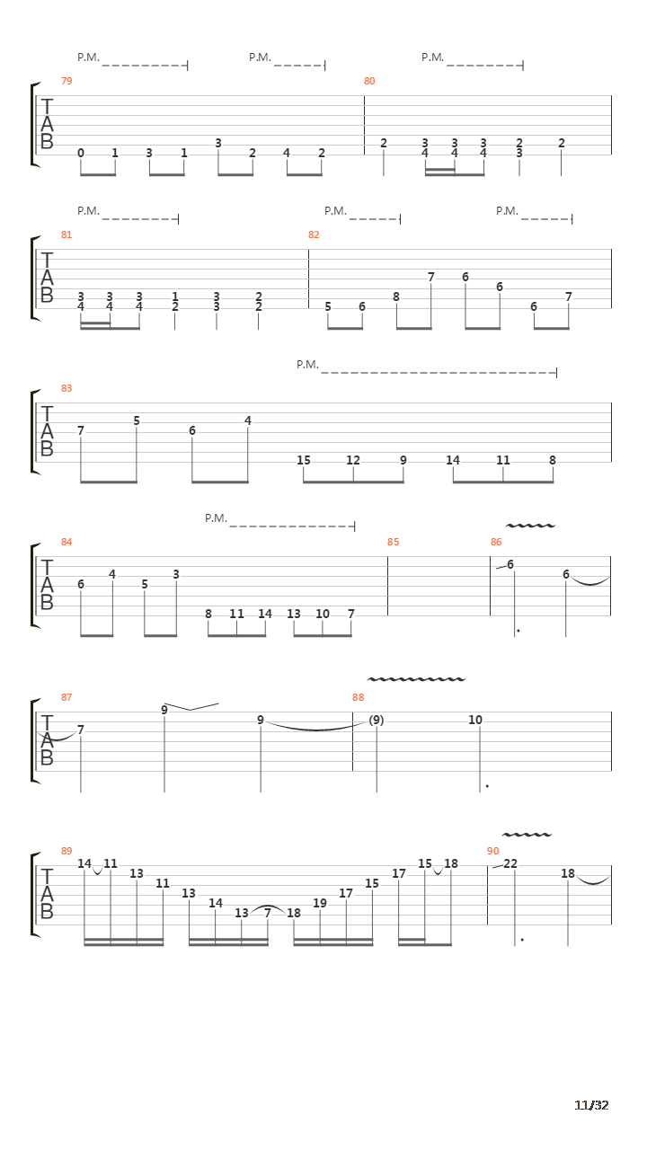 Peeling Arteries吉他谱