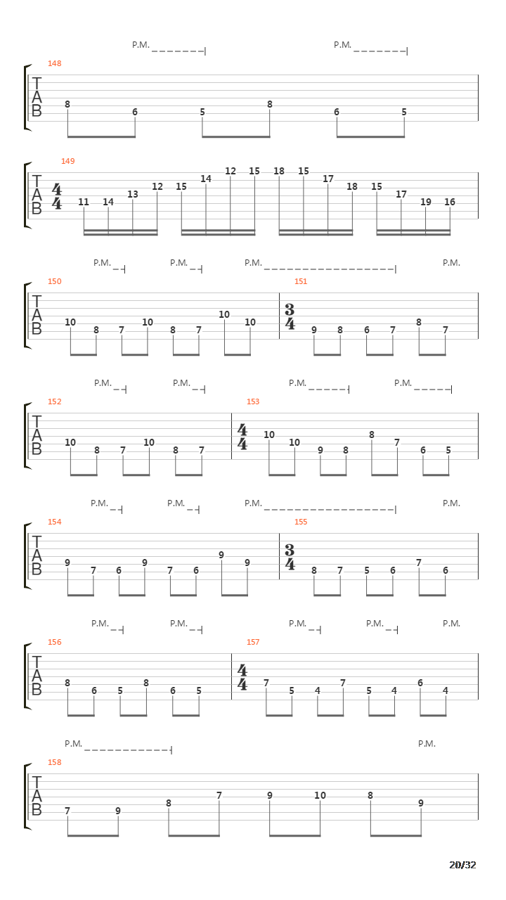 Peeling Arteries吉他谱