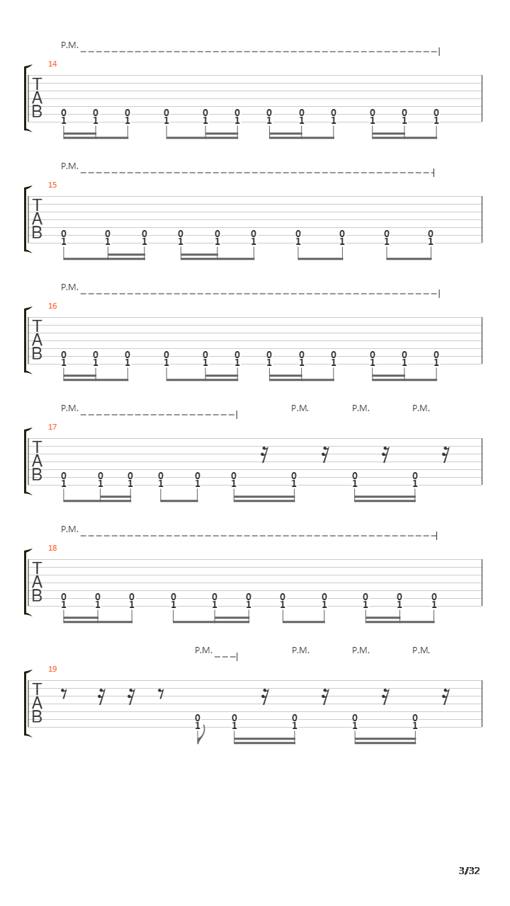 Peeling Arteries吉他谱