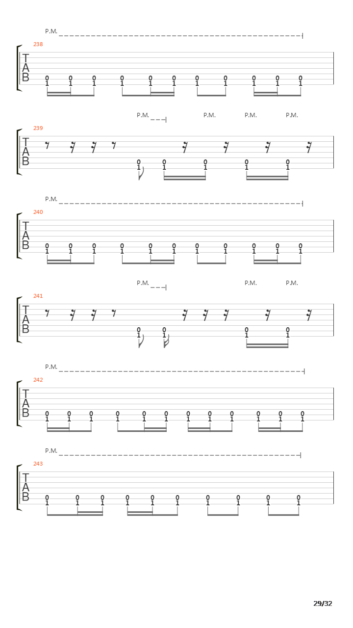 Peeling Arteries吉他谱