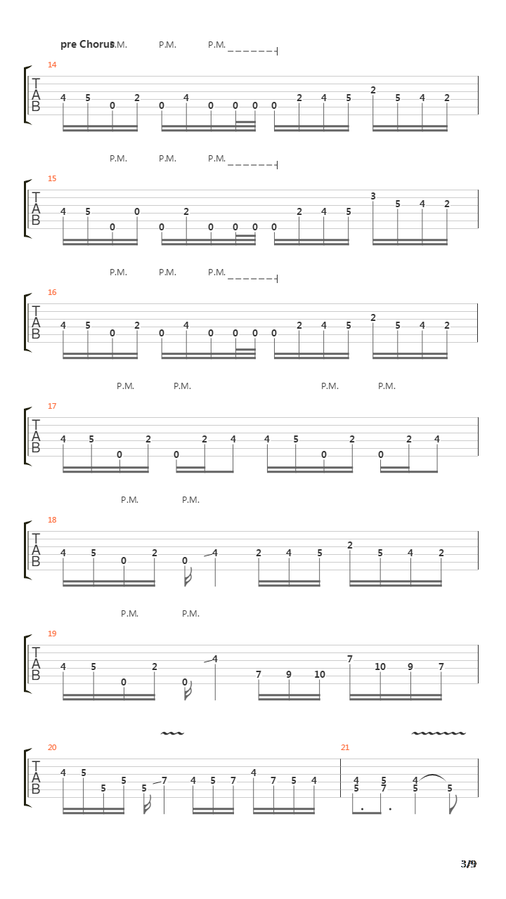 The Serpent吉他谱