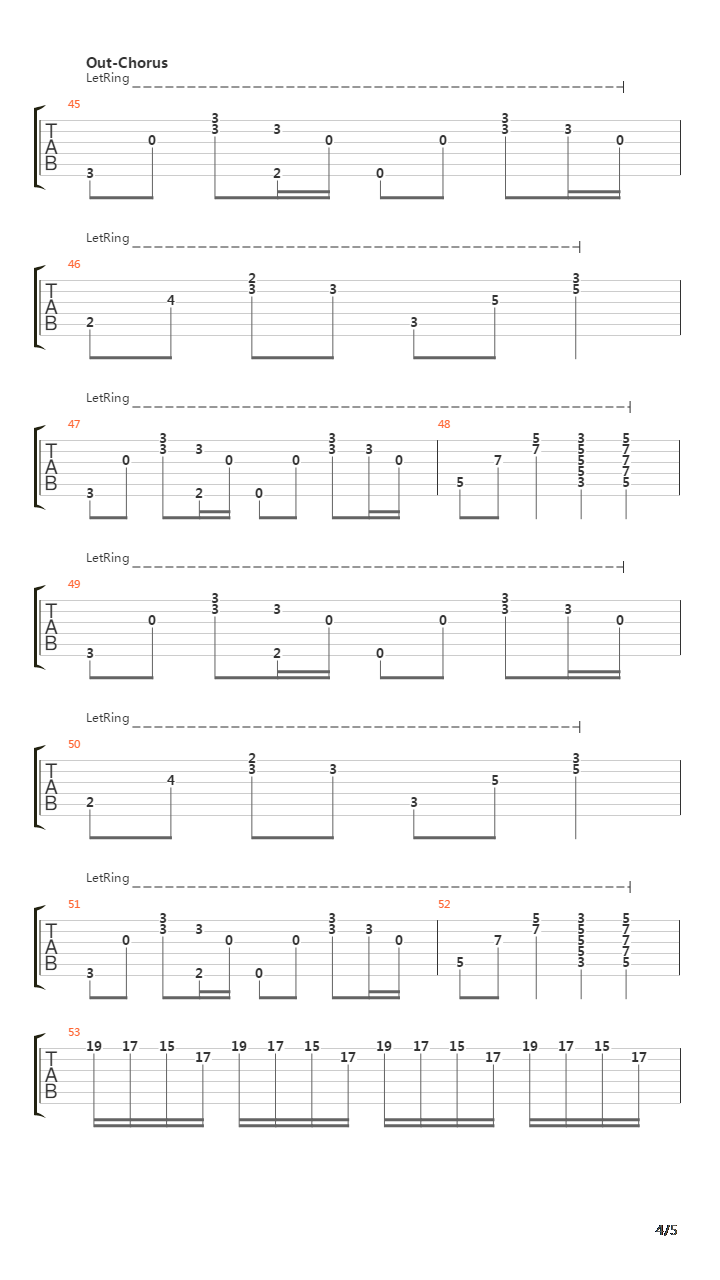 214吉他谱