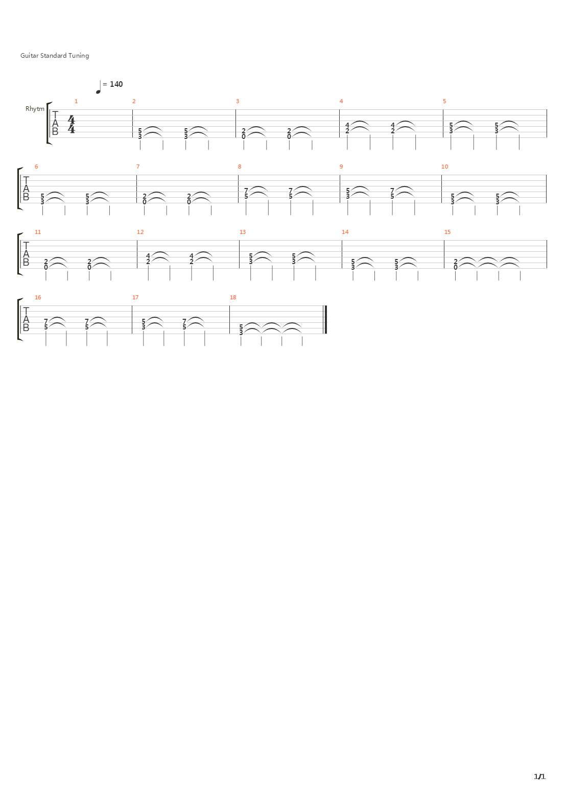 214吉他谱